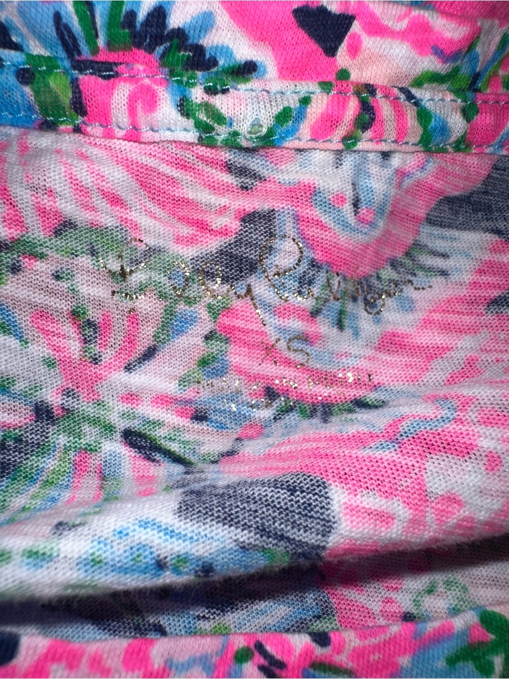 Lilly Pulitzer Cotton Etta Scoop Neck Tee - Picture 6 of 8